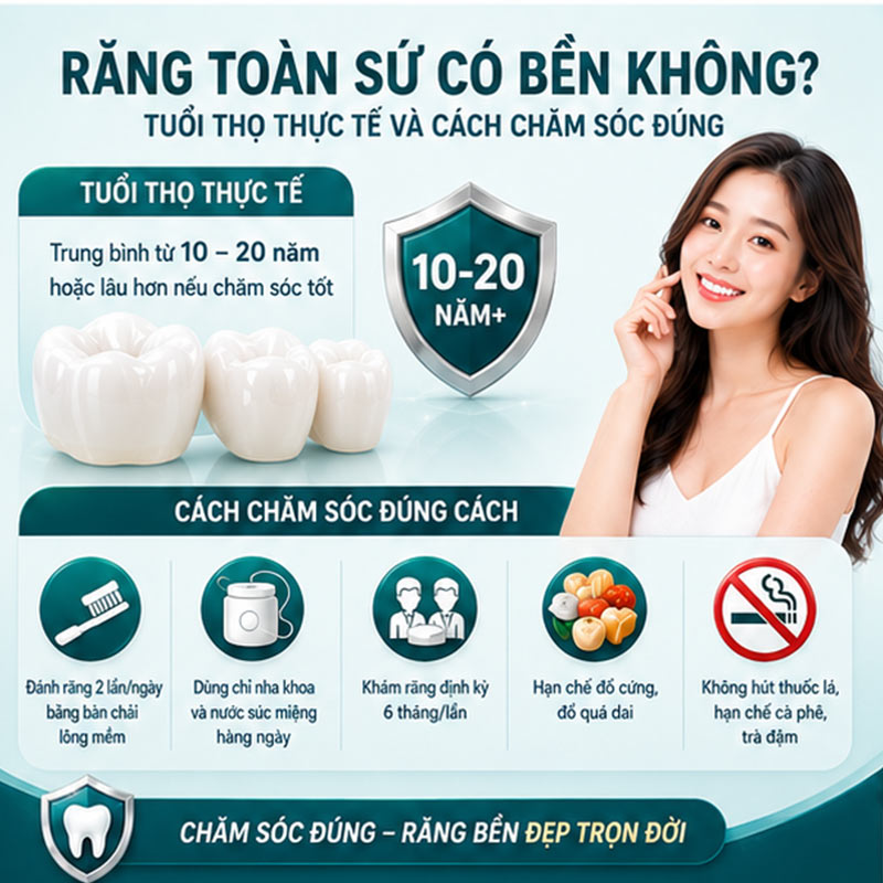 Răng Toàn Sứ Là Gì? Các Loại, Giá & Kinh Nghiệm Chọn Đúng Để Không Hối Hận 5 giá các loại răng toàn sứ