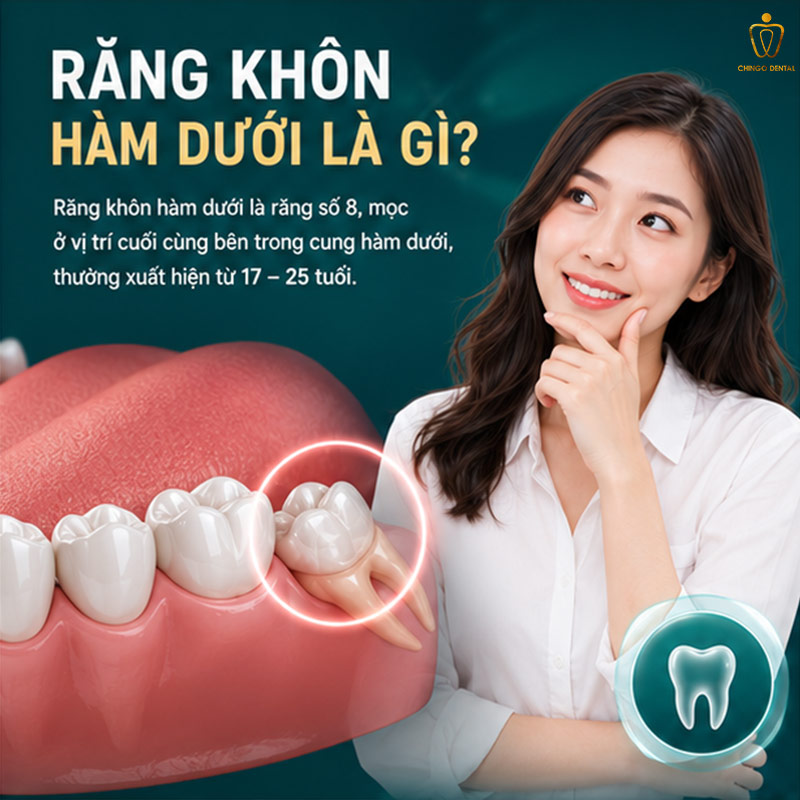 Nhổ Răng Khôn Hàm Dưới: Khi Nào Cần Nhổ, Quy Trình & Chi Phí Tại Chingo Dental 1 nhổ răng khôn hàm dưới