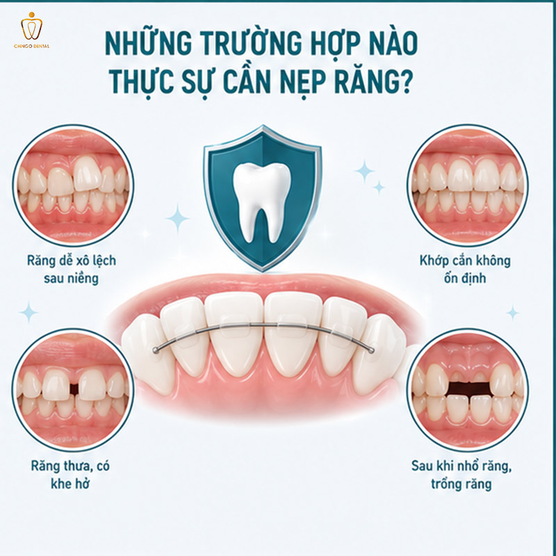 Nẹp Răng Là Gì? Các Loại, Quy Trình, Chi Phí & Những Điều Cần Biết Trước Khi Bắt Đầu 2 nẹp răng mắc cài