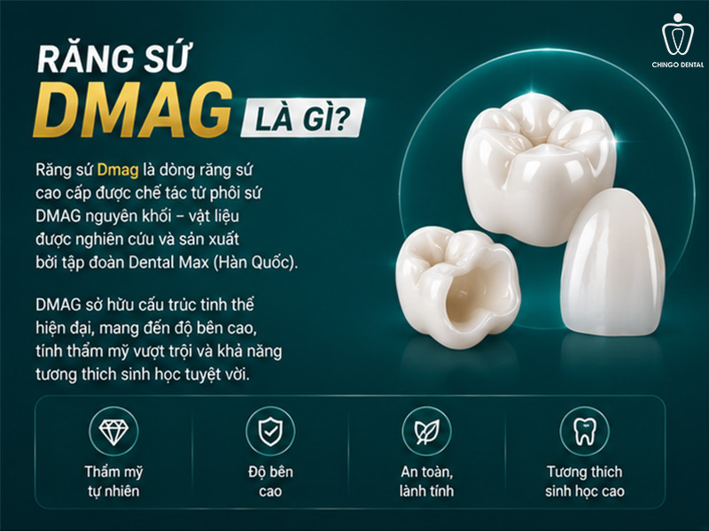 Răng Sứ Dmag Có Tốt Không? Giá Bao Nhiêu & Địa Chỉ Uy Tín Nhất 1 răng sứ dmag là gì