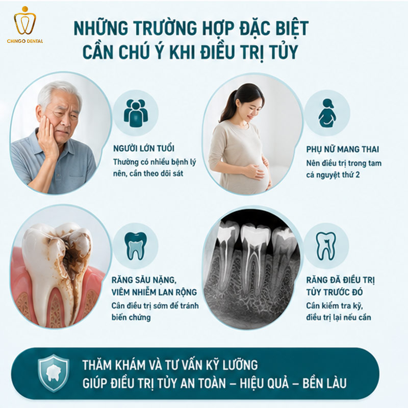 lấy tủy răng có sao không