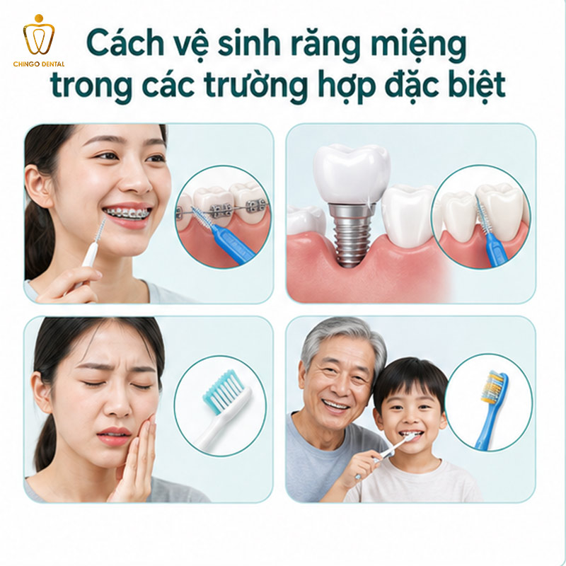 Vệ Sinh Răng Miệng Đúng Cách: Quy Trình 6 Bước Chuẩn Nha Khoa 3 đánh răng đúng cách