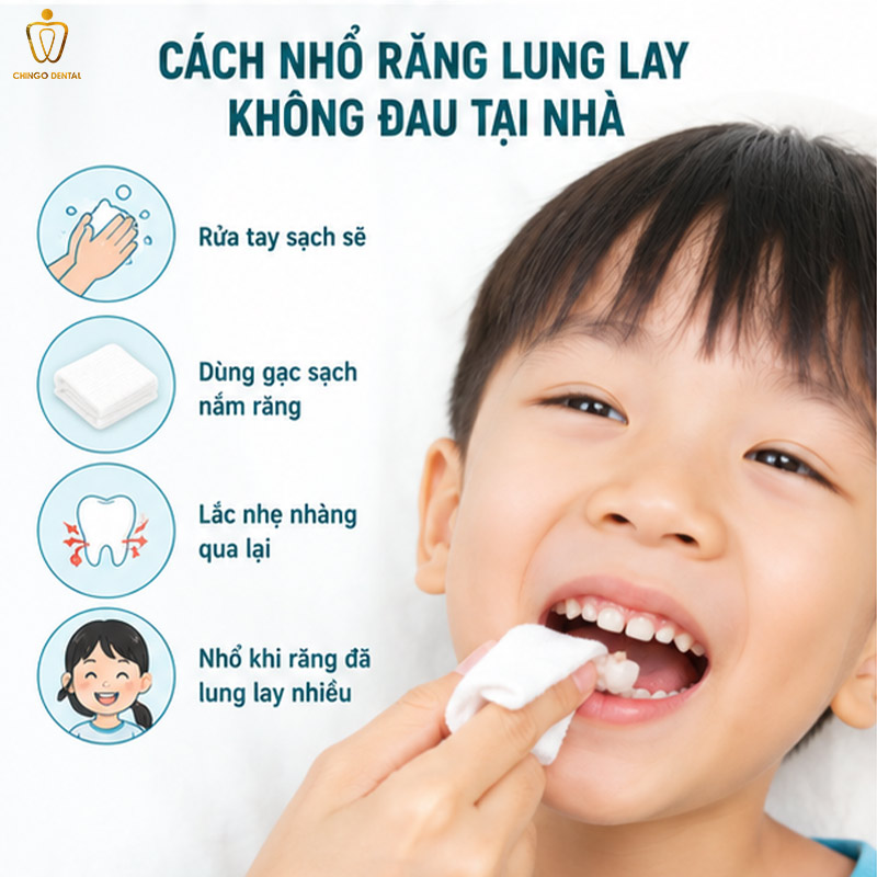 Cách Nhổ Răng Lung Lay Không Đau Tại Nhà - An Toàn, Đúng Cách, Không Sợ Đau 3 cách nhổ răng tại nhà không đau