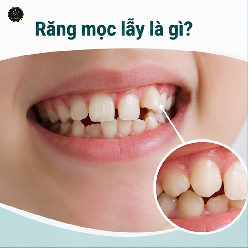 Răng Mọc Lẫy: Nguyên Nhân, Dấu Hiệu Nhận Biết Và Cách Xử Lý Từ A - Z 1 răng mọc lẫy