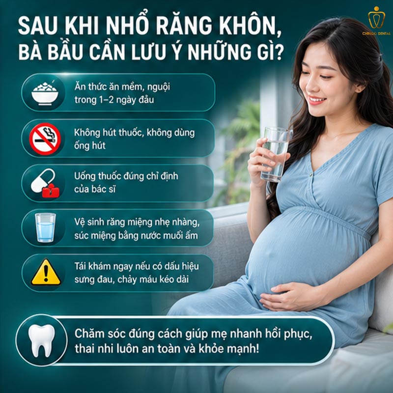 Nhổ Răng Khôn Khi Mang Thai Có An Toàn Không? Khi Nào Nên Và Khi Nào Không Nên? 4 bầu bị nhức răng