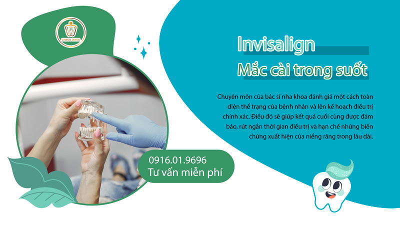 mắc cài trong suốt