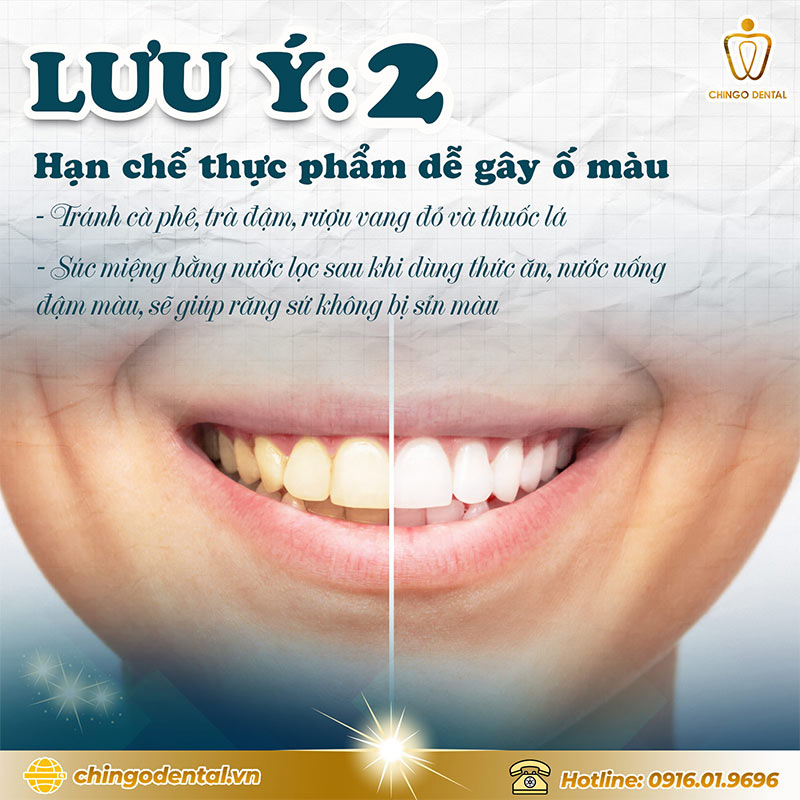 cach tay trang rang tai nha