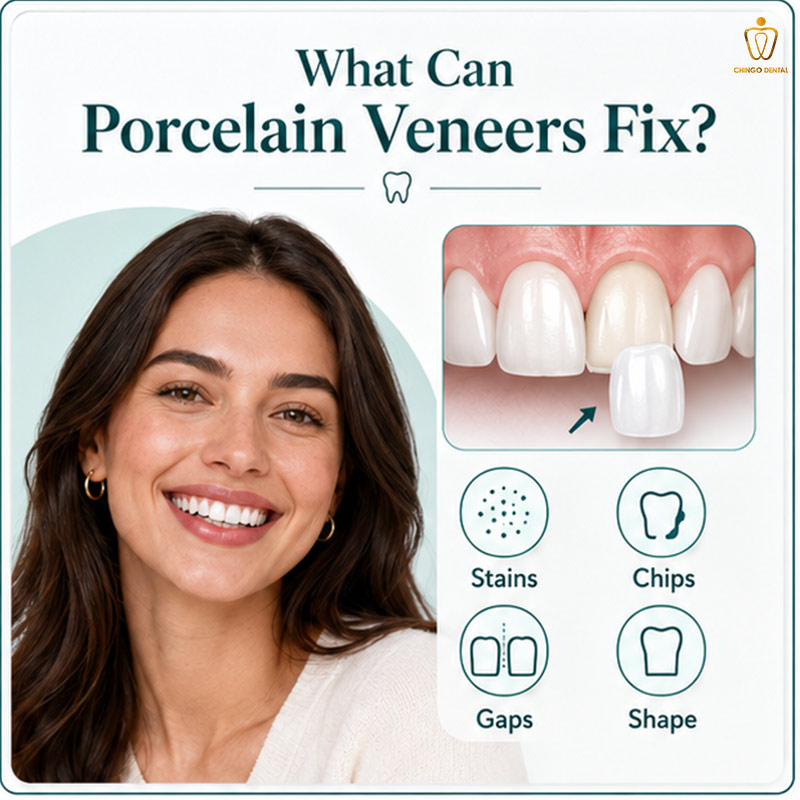 porcelain veneers