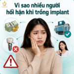 hối hận khi trồng implant
