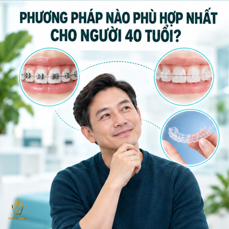 40 Tuổi Có Niềng Răng Được Không? Câu Trả Lời Từ Chuyên Gia Chỉnh Nha 3 bao nhiêu tuổi niềng răng được