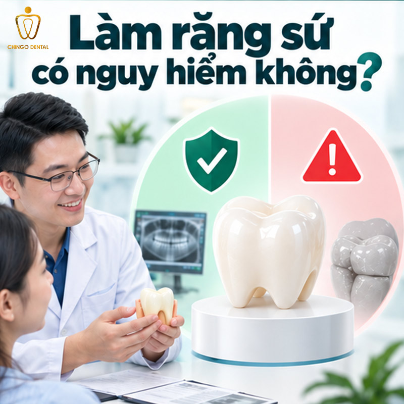 Bọc Răng Sứ Có Đau Không? Sự Thật Và Cảm Giác Thực Tế Bạn Cần Biết 3 bọc răng sứ bị nhức phải làm sao