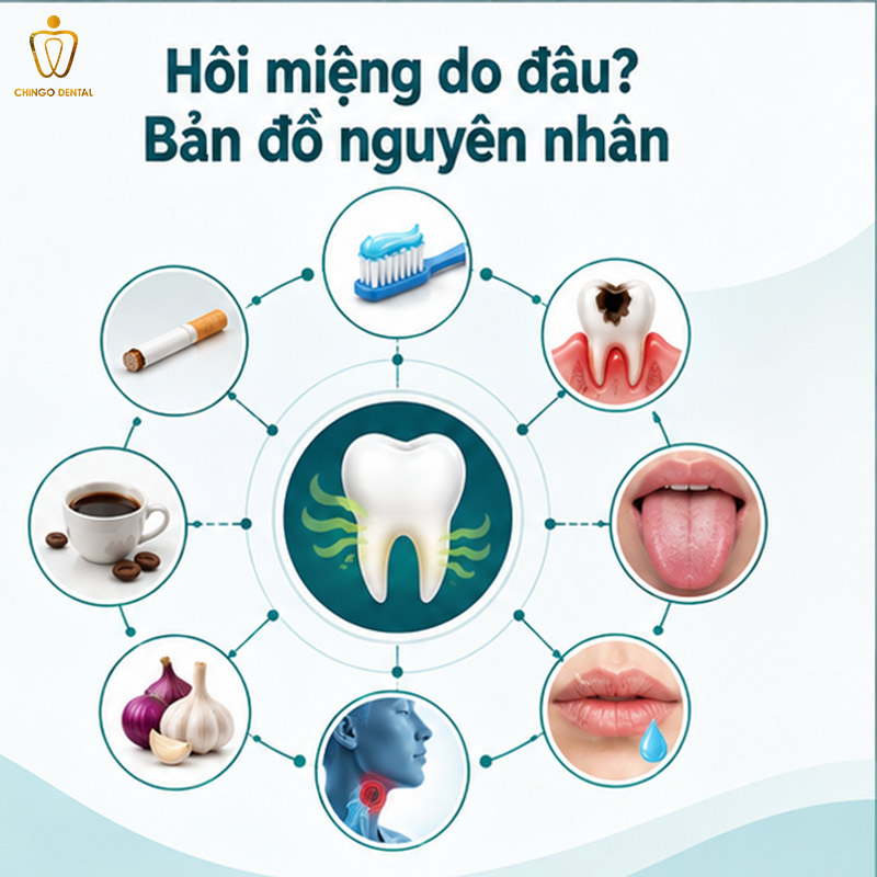 Hôi Miệng Do Đâu? Nguyên Nhân Và Cách Điều Trị Tận Gốc Hiệu Quả Nhất 1 cách trị hôi miệng