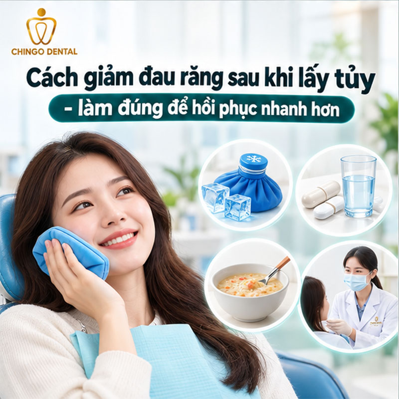 Triệu Chứng Sau Khi Lấy Tủy Răng: Bình Thường Hay Đáng Lo? Cách Xử Lý Đúng Ngay Tại Nhà 3 trám răng lấy tủy có đau không
