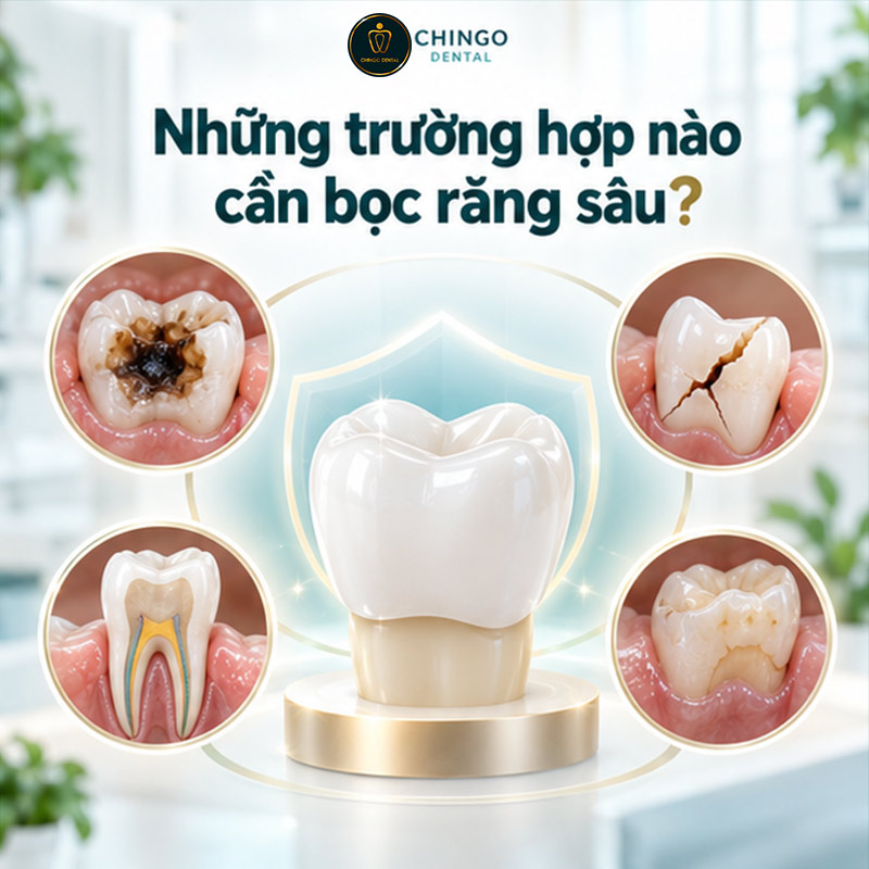 Bọc Răng Sâu: Điều Kiện, Quy Trình Từng Bước Và Chi Phí Thực Tế 2 bọc răng hàm bị sâu giá bao nhiêu