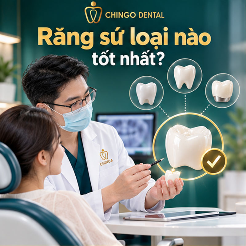 Các Loại Răng Sứ Hiện Nay: Phân Loại, So Sánh và Cách Chọn Đúng Nhất 5 cách phân biệt các loại răng sứ