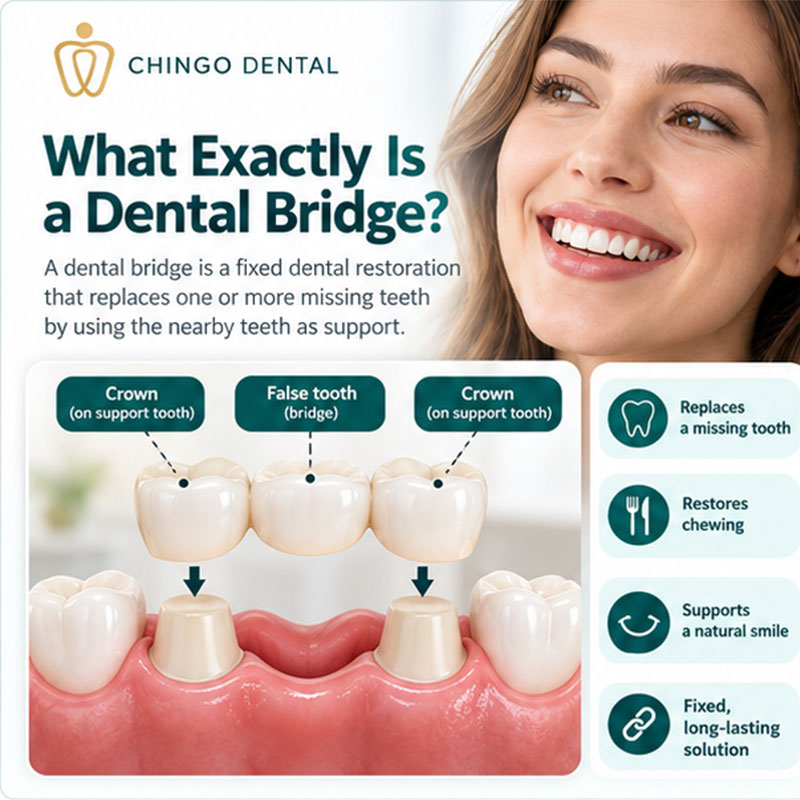 Dental Bridge: Your Complete Guide to Replacing Missing Teeth 1 dental bridge