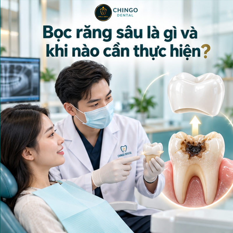 Bọc Răng Sâu: Điều Kiện, Quy Trình Từng Bước Và Chi Phí Thực Tế 1 quy trình bọc răng sứ cho răng sâu