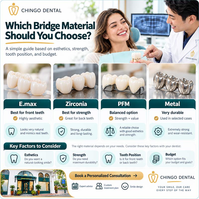 Dental Bridge: Your Complete Guide to Replacing Missing Teeth 4 types of dental bridges